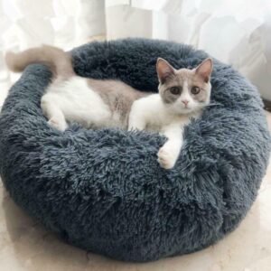 Donut Dog and Cat Bed