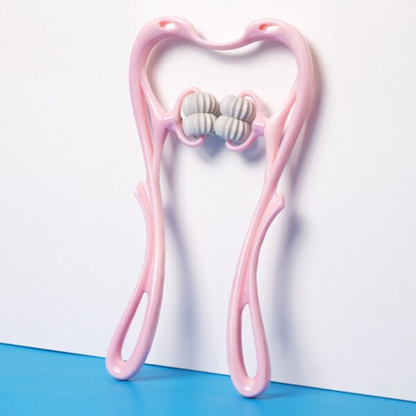 Multifunctional Manual Six-wheel Neck Massager - Image 3