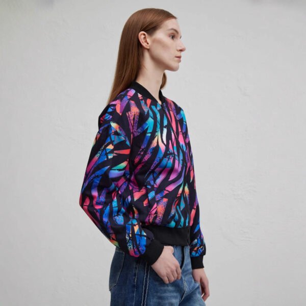 Fashion Jacket European And American Women's Clothing Printed Casual Women's Casual Jacket - Image 2