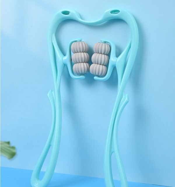Multifunctional Manual Six-wheel Neck Massager - Image 5