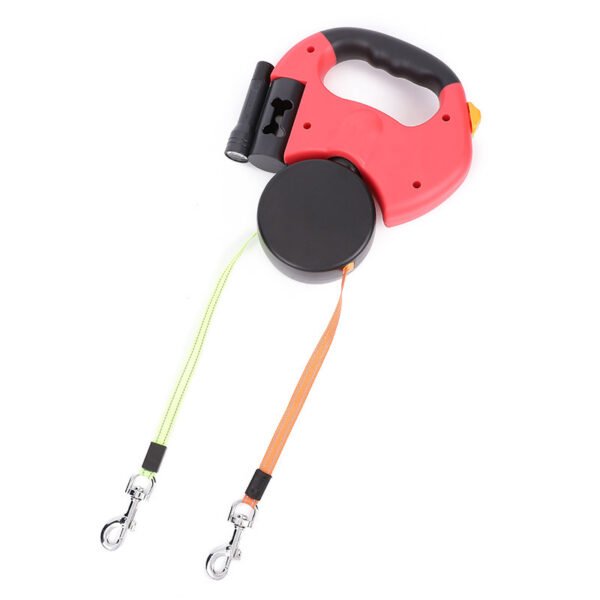 Dual Dog Leash with Tangle | 360 Swivel With Lights - Image 10