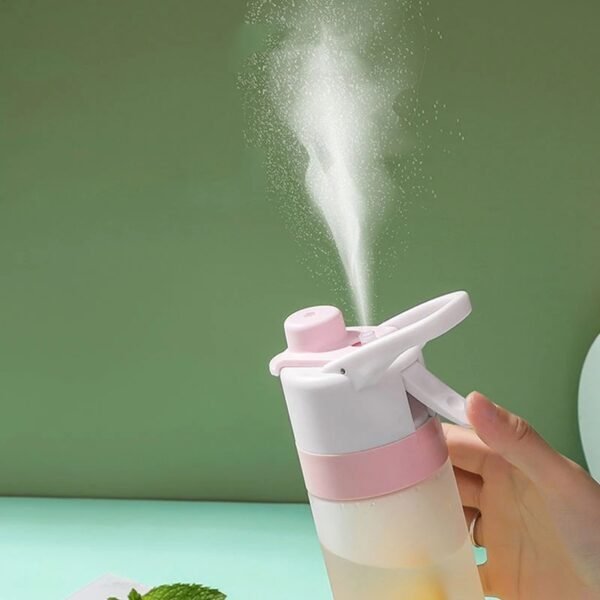 Water Bottle with Spray Mist - Image 3