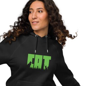 Unisex eco raglan hoodie