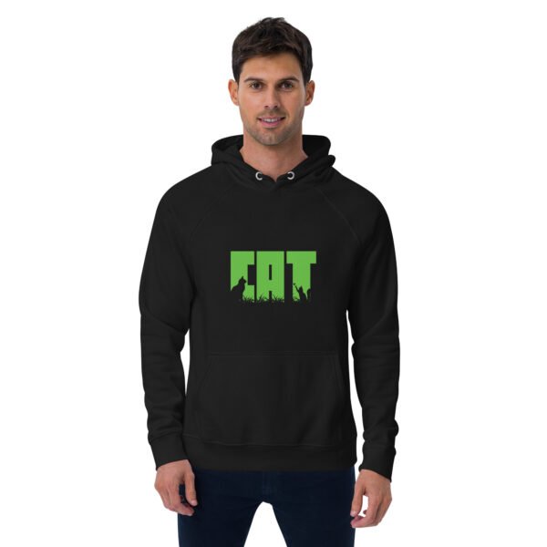 Unisex eco raglan hoodie - Image 3