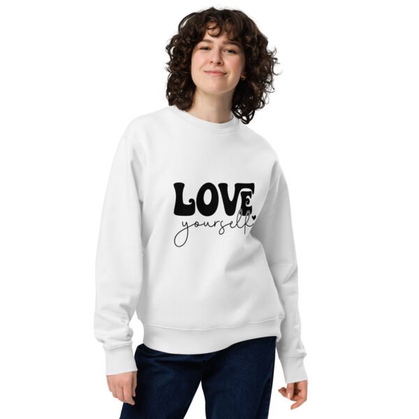 Love Yourself – Unisex Eco-Friendly Sweatshirt