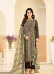 Radhika Azara Black Berry Vol 18 Vertican Viscose Dress Material