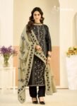 Radhika Azara Black Berry Vol 18 Vertican Viscose Dress Material